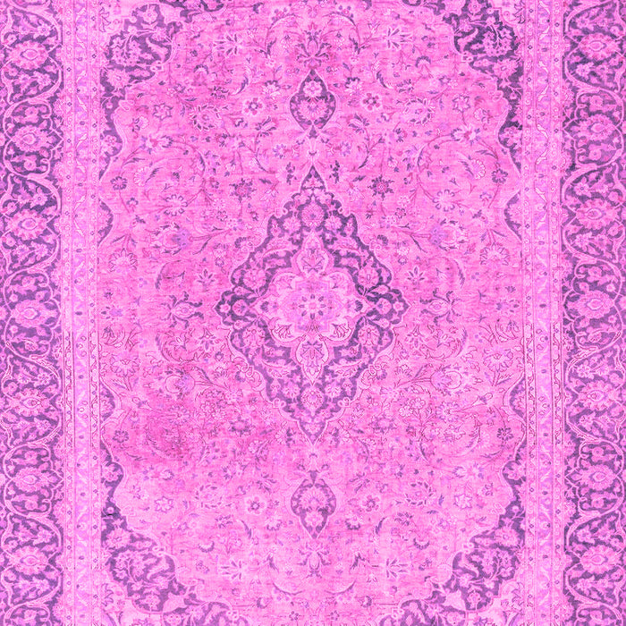 Machine Washable Abstract Pink Modern Rug, wshabs2870pnk