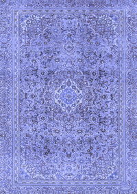 Abstract Blue Modern Rug, abs2871blu