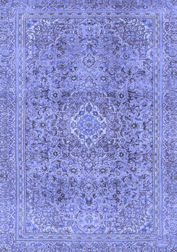 Abstract Blue Modern Rug, abs2871blu