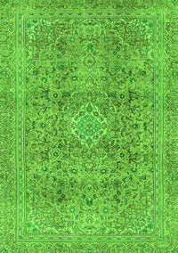 Abstract Green Modern Rug, abs2871grn