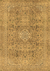 Abstract Brown Modern Rug, abs2871brn