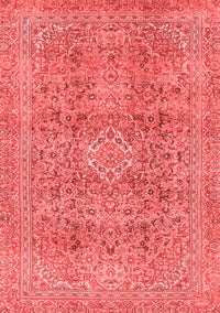 Abstract Red Modern Rug, abs2871red