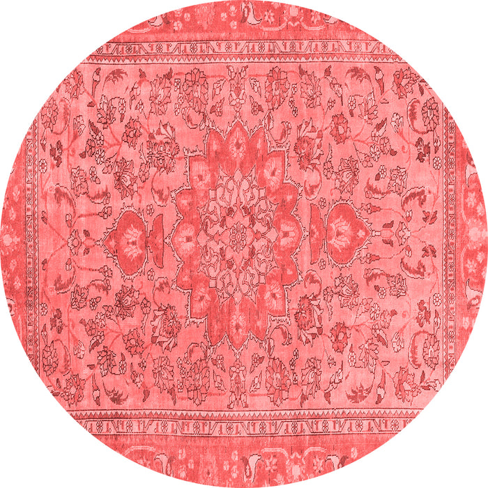 Machine Washable Abstract Red Modern Rug, wshabs2872red
