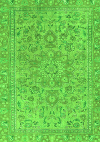 Abstract Green Modern Rug, abs2872grn