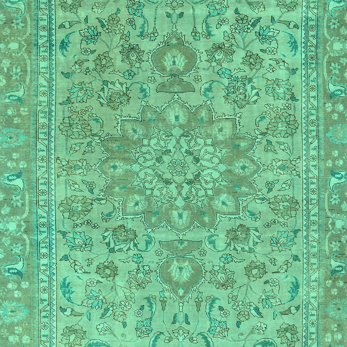 Machine Washable Abstract Turquoise Modern Area Rugs, wshabs2872turq