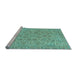 Sideview of Machine Washable Abstract Light Blue Modern Rug, wshabs2872lblu