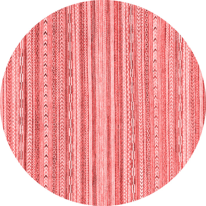 Abstract Red Modern Rug, abs2873red