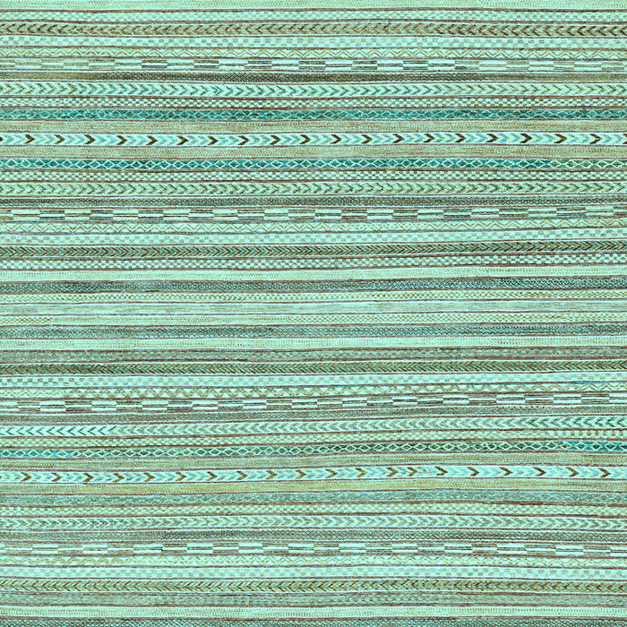 Square Abstract Light Blue Modern Rug, abs2873lblu