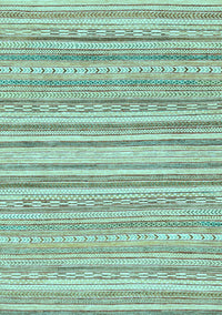 Abstract Light Blue Modern Rug, abs2873lblu