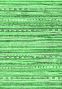 Abstract Emerald Green Modern Rug, abs2873emgrn