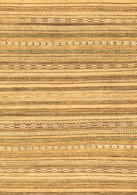 Abstract Brown Modern Rug, abs2873brn