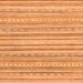 Square Abstract Orange Modern Rug, abs2873org