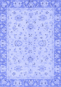 Abstract Blue Modern Rug, abs2874blu