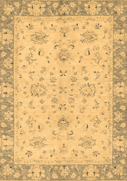 Abstract Brown Modern Rug, abs2874brn