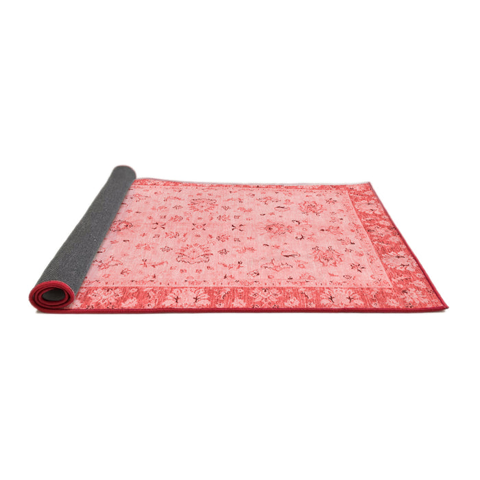 Abstract Red Modern Area Rugs