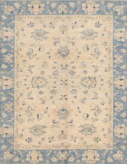 Abstract Pastel Orange Modern Rug, abs2874