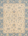 Abstract Pastel Orange Modern Rug, abs2874