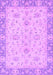 Machine Washable Abstract Purple Modern Area Rugs, wshabs2874pur