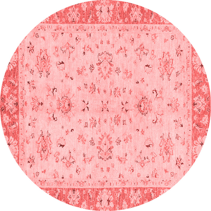 Abstract Red Modern Rug, abs2874red