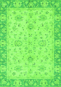 Abstract Green Modern Rug, abs2874grn