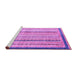 Sideview of Machine Washable Abstract Purple Modern Area Rugs, wshabs2875pur