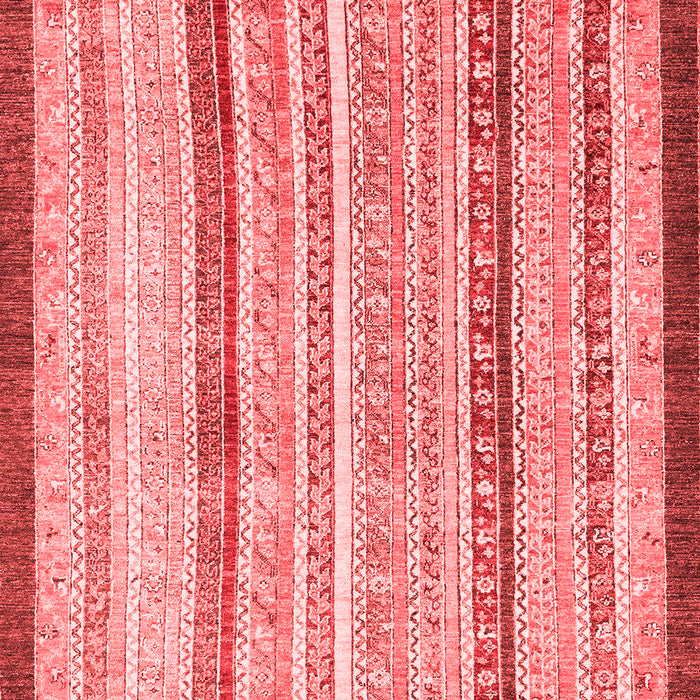 Machine Washable Abstract Red Modern Rug, wshabs2875red