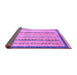 Sideview of Abstract Purple Modern Rug, abs2875pur