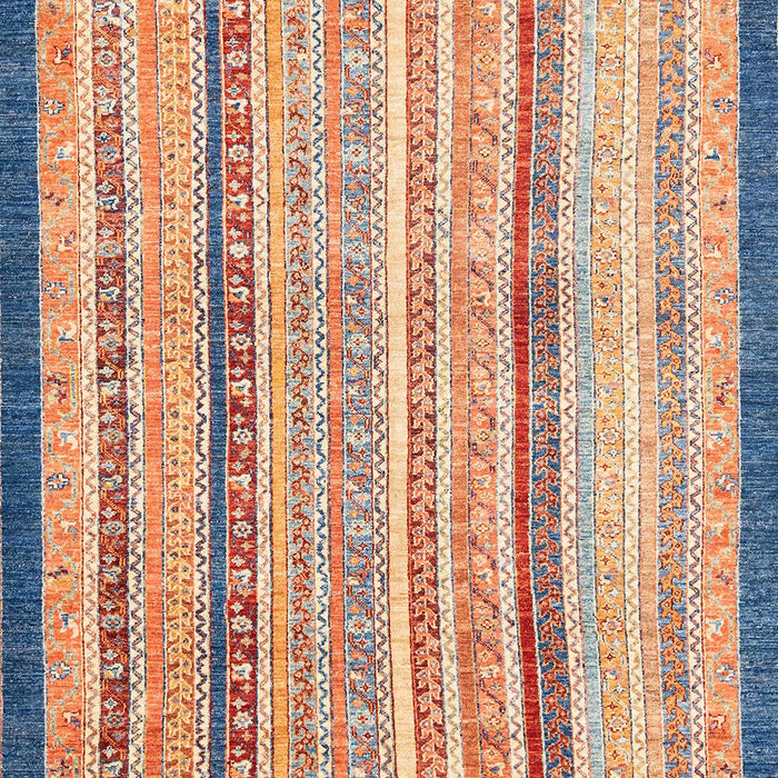 Machine Washable Abstract Brown Sugar Brown Rug, wshabs2875