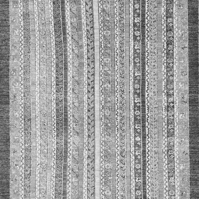 Machine Washable Abstract Gray Modern Rug, wshabs2875gry