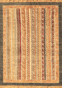 Abstract Brown Modern Rug, abs2875brn