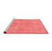 Modern Red Washable Rugs