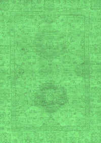 Abstract Emerald Green Modern Rug, abs2876emgrn