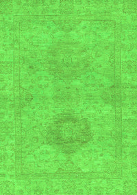 Abstract Green Modern Rug, abs2876grn