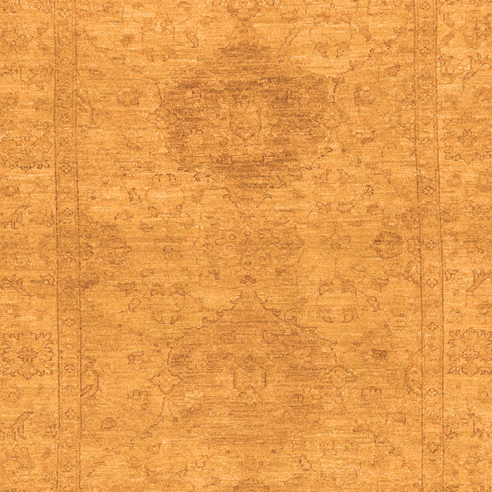 Abstract Orange Modern Rug, abs2876org