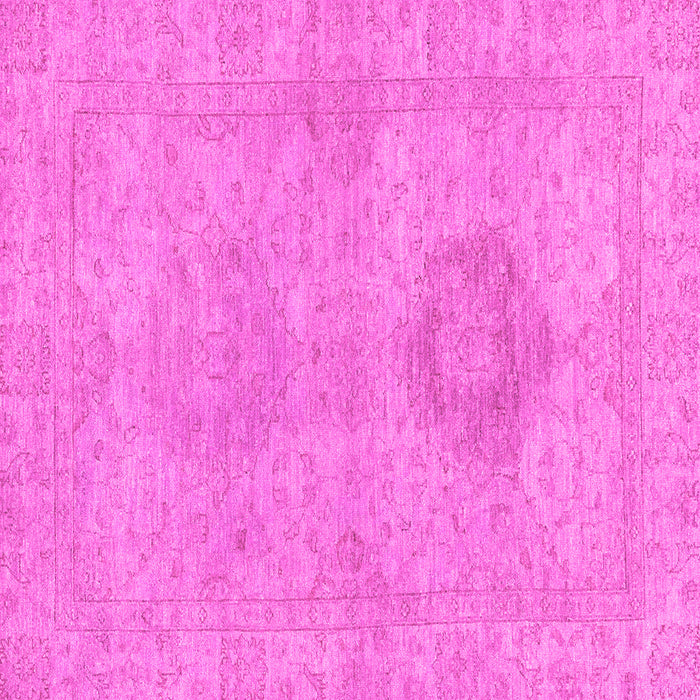 Square Machine Washable Abstract Pink Modern Rug, wshabs2876pnk