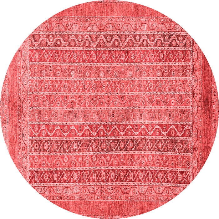 Machine Washable Abstract Red Modern Rug, wshabs2877red