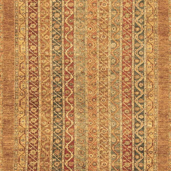 Machine Washable Abstract Brown Modern Rug, wshabs2877brn