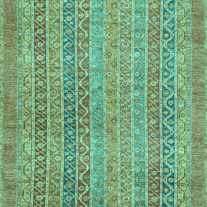 Machine Washable Abstract Turquoise Modern Area Rugs, wshabs2877turq
