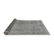 Sideview of Abstract Gray Modern Rug, abs2877gry