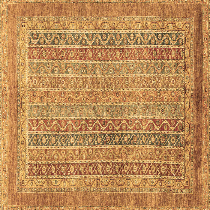 Square Machine Washable Abstract Brown Modern Rug, wshabs2877brn