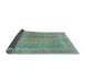 Sideview of Abstract Light Blue Modern Rug, abs2877lblu