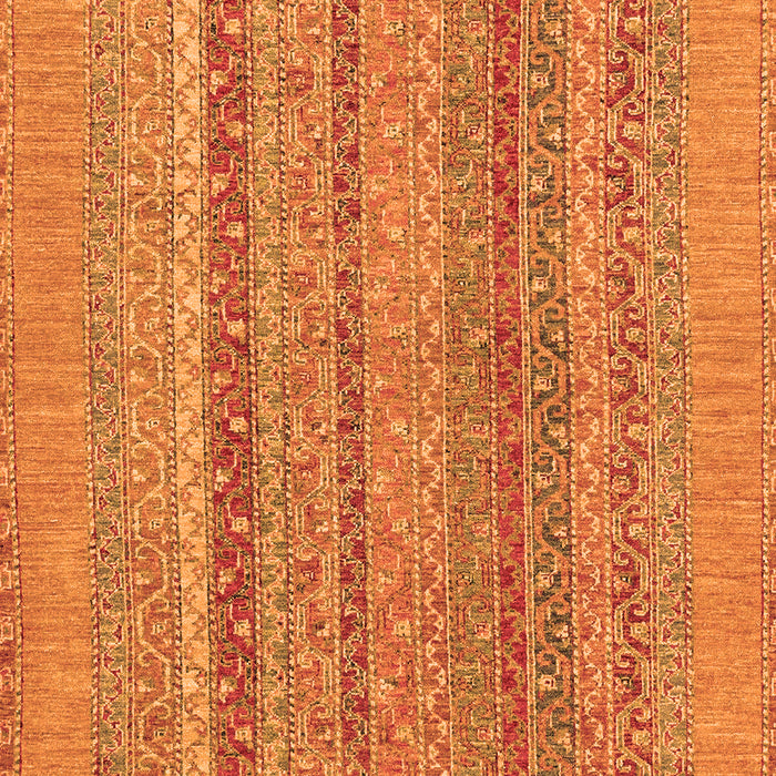 Abstract Orange Modern Rug, abs2878org