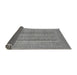 Sideview of Abstract Gray Modern Rug, abs2878gry