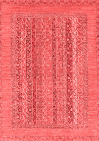 Abstract Red Modern Rug, abs2878red