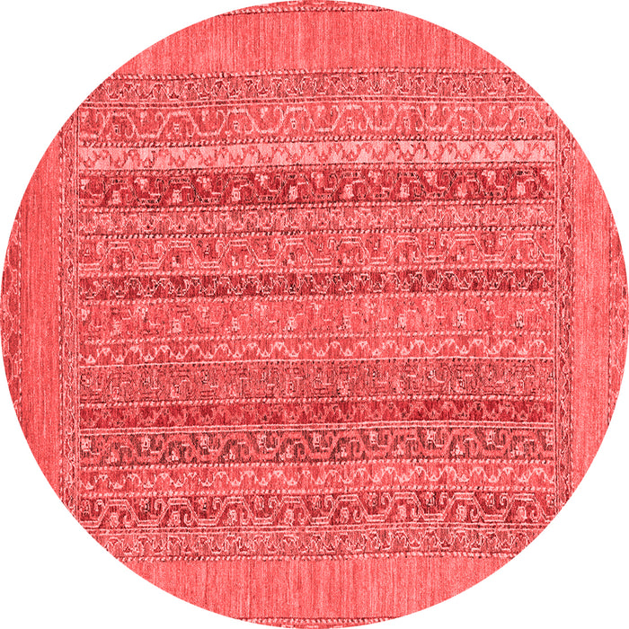Machine Washable Abstract Red Modern Rug, wshabs2878red