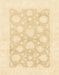 Abstract Khaki Gold Oriental Rug, abs2879