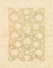Machine Washable Abstract Khaki Gold Rug, wshabs2879