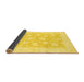 Sideview of Oriental Yellow Traditional Rug, abs2879yw