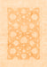 Oriental Orange Traditional Rug, abs2879org