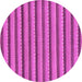 Round Oriental Purple Modern Rug, abs287pur